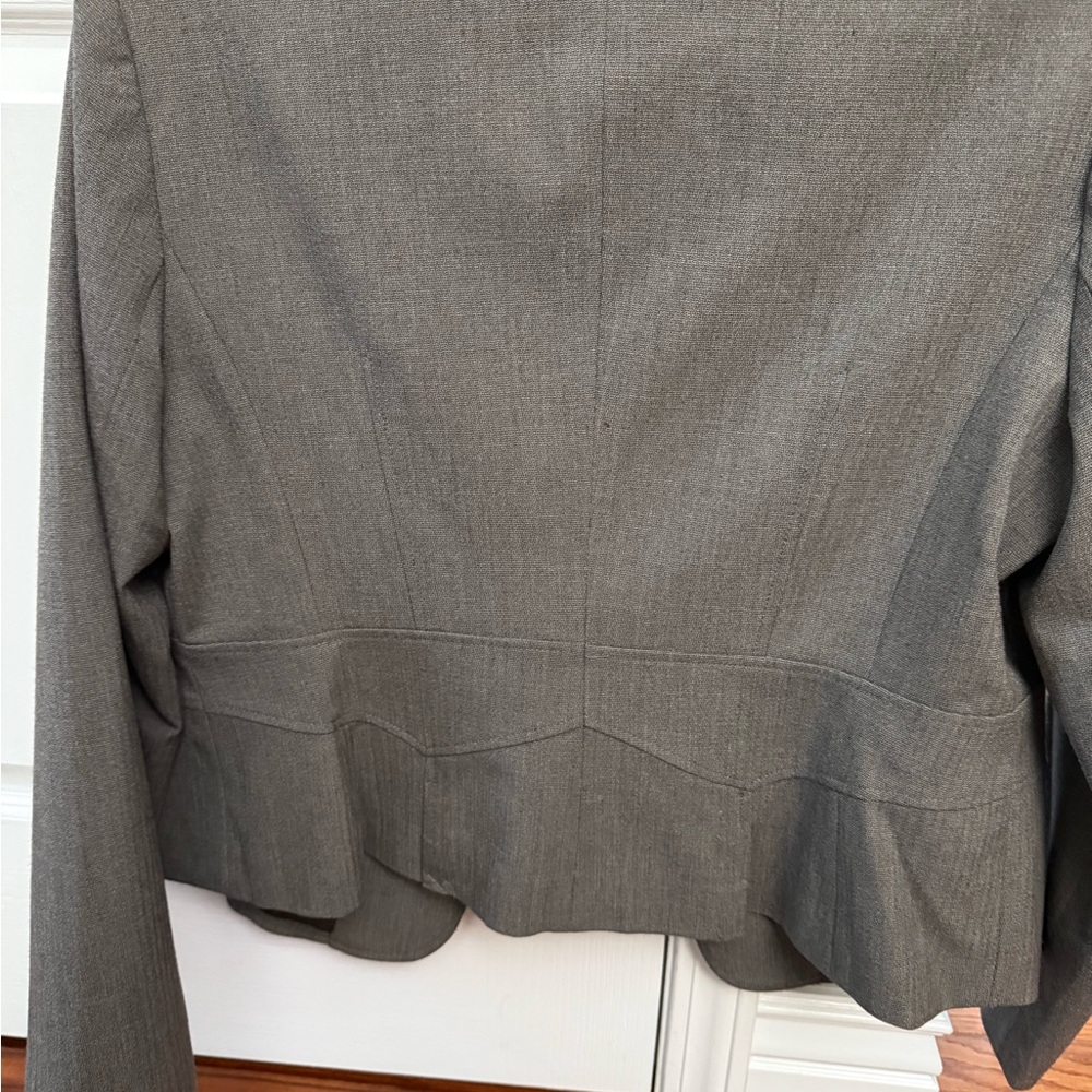 Liz Claiborne Gray Blazer - Picture 2 of 3